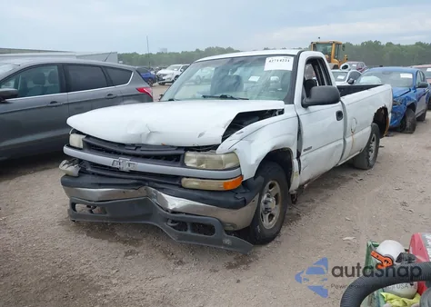 2001 Chevrolet Silverado 1500 from USA, damaged, VIN 1GCEC14W91Z277888